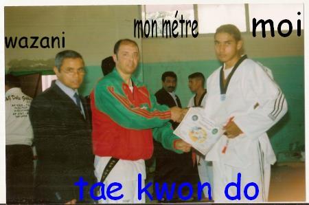 moi avec mon m�tre et mon diplom